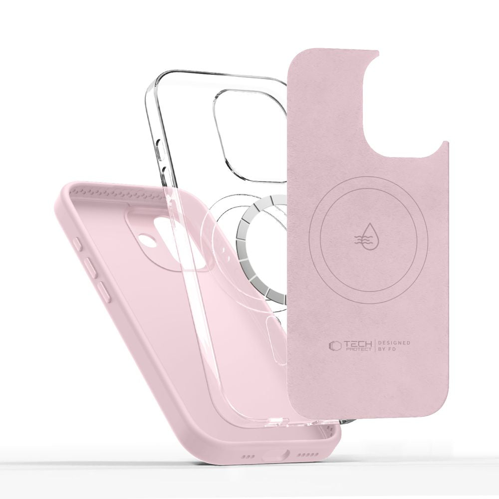 Tech-Protect Uniq MagSafe case for iPhone 17 - pink_3