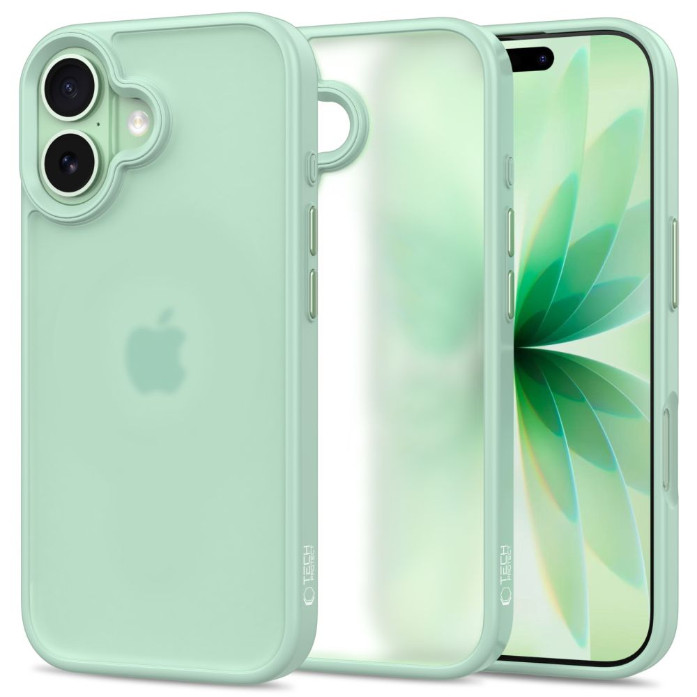 Tech-Protect MagMat iPhone 17 Case - Green_0