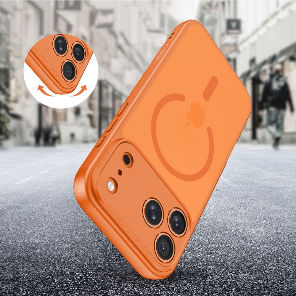 Tech-Protect BasicMag MagSafe Case for iPhone 17 Pro Max - Orange_5