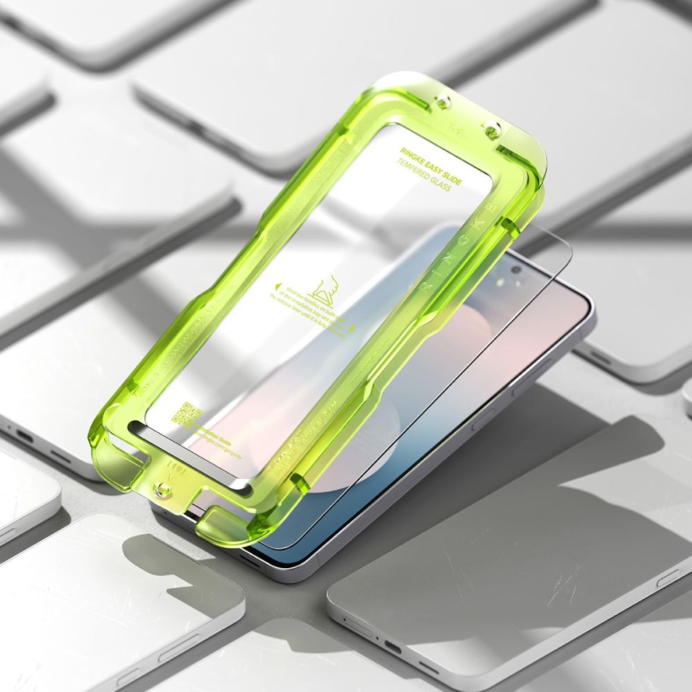 Ringke Easy Slide Tempered Glass 2-Pack for Samsung Galaxy S25 FE_3