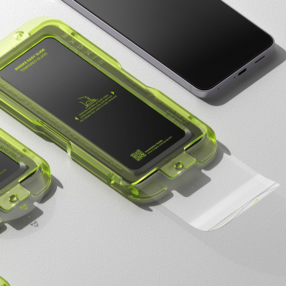 Ringke Easy Slide Tempered Glass 2-Pack for Samsung Galaxy S25 FE_4