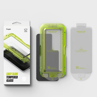 Ringke Easy Slide Tempered Glass 2-Pack for Samsung Galaxy S25 FE_6