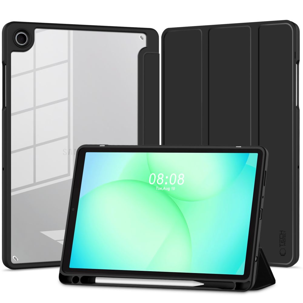 Tech-Protect SC Pen Hybrid Case for Samsung Galaxy Tab A9 / A11 8.7 X110 / X115 / X133 / X135 - Black_0