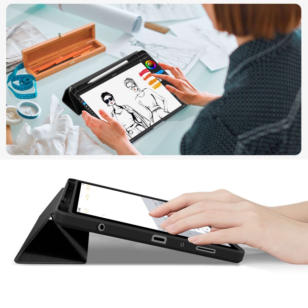 Tech-Protect SC Pen Hybrid Case for Samsung Galaxy Tab A9 / A11 8.7 X110 / X115 / X133 / X135 - Black_8