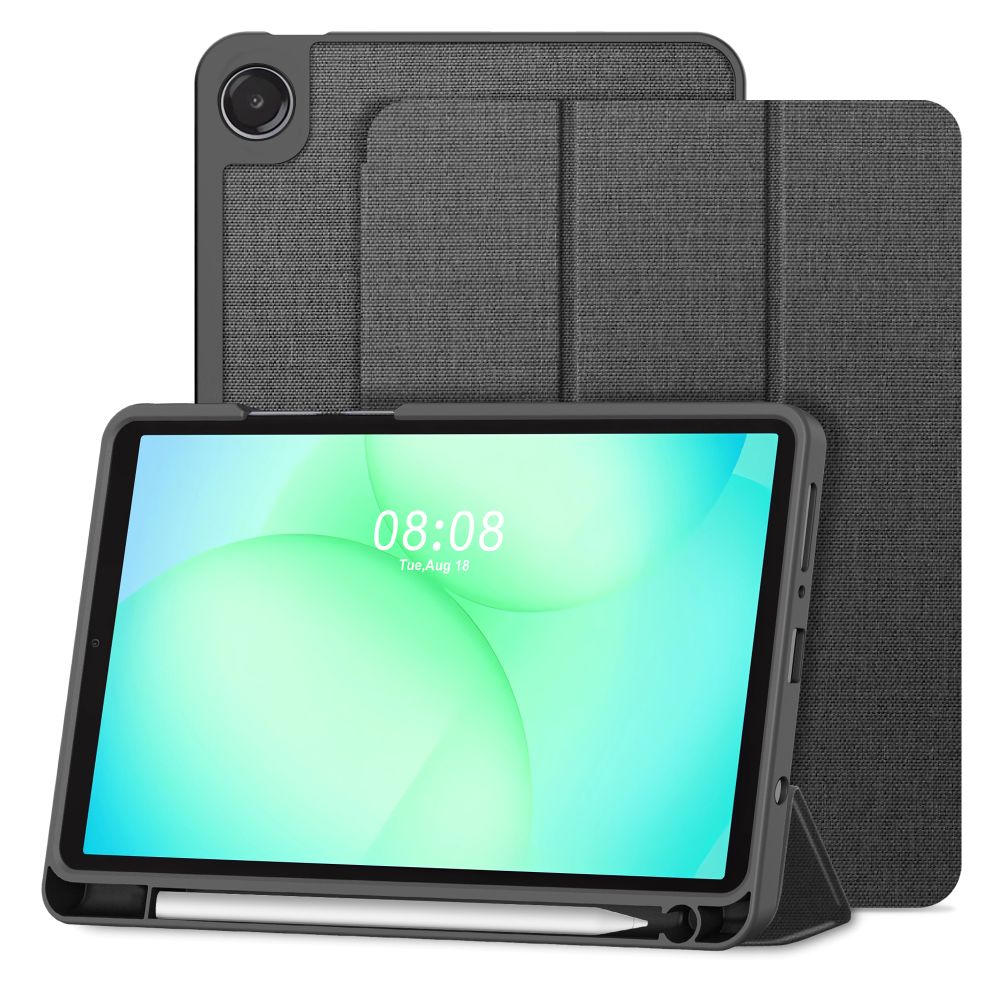 Tech-Protect SC Pen Canvas Case for Samsung Galaxy Tab A9 / A11 8.7 X110 / X115 / X133 / X135 - Gray_2