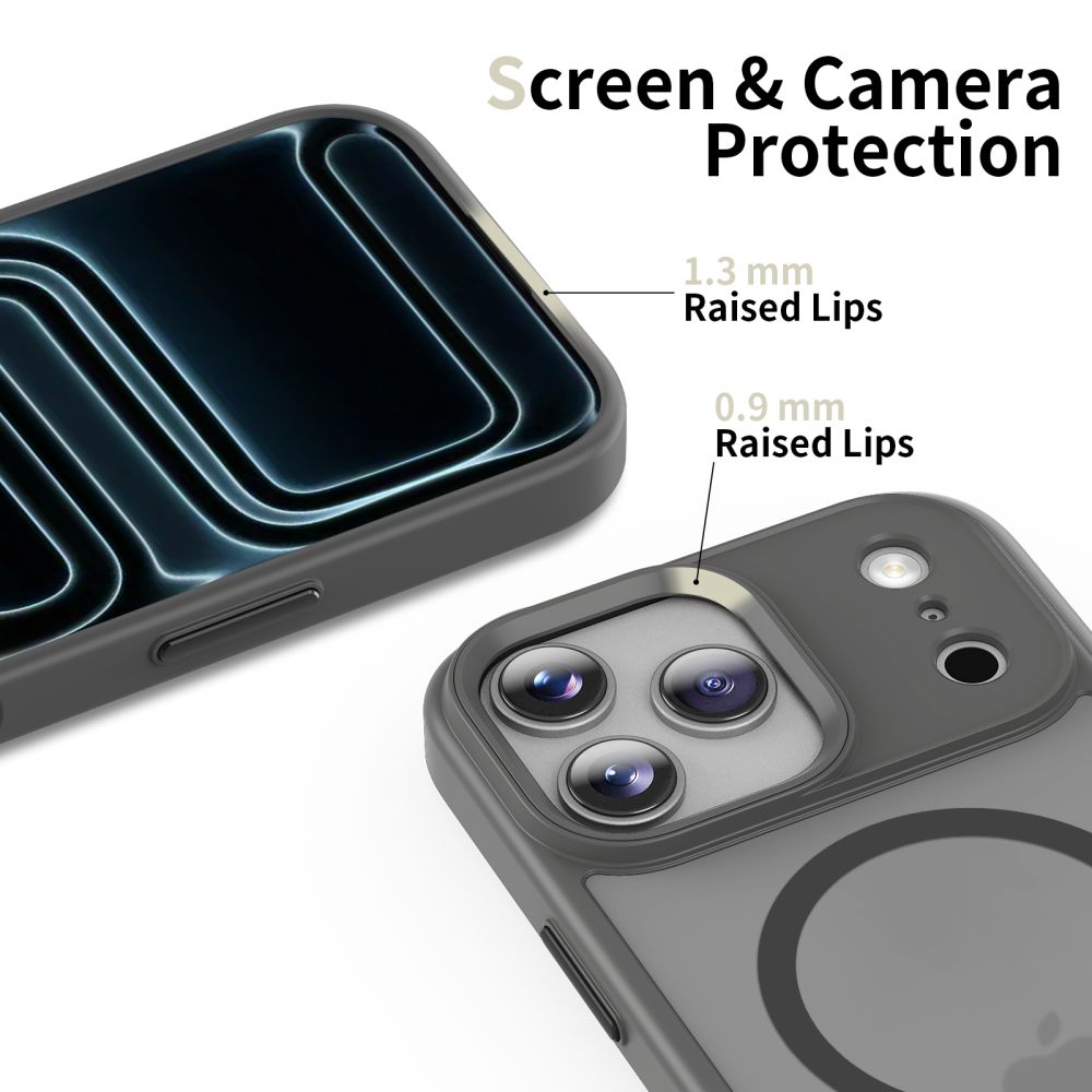 Tech-Protect MagMat MagSafe Case for iPhone 17 Pro Max - Gray_4