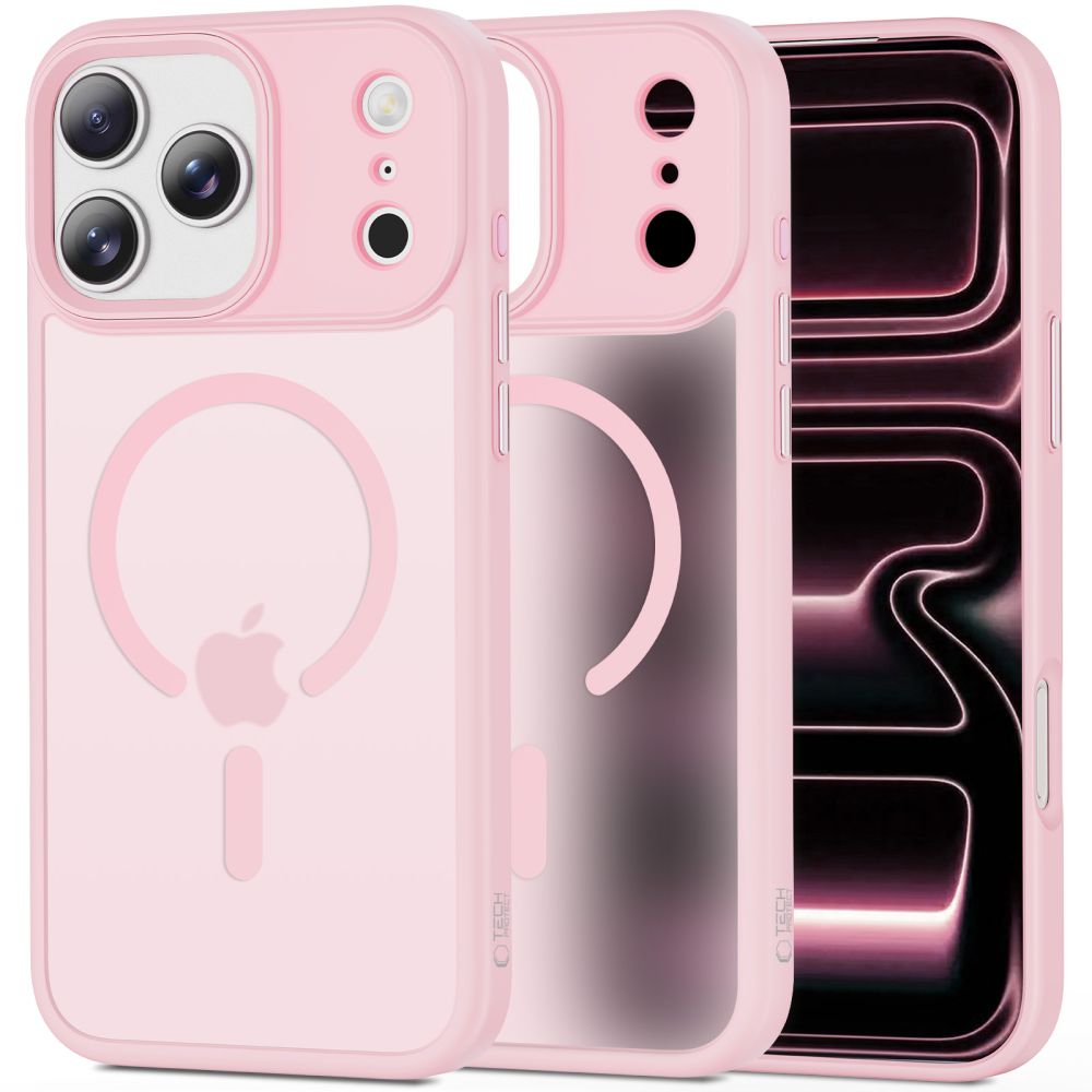 Tech-Protect MagMat MagSafe Case for iPhone 17 Pro - Pink_0