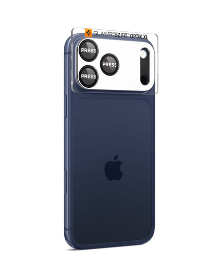 Camera Lens Protector Spigen GlastR EZ FIT Optik Pro XL for Apple iPhone 17 Pro, Black AGL10644_2