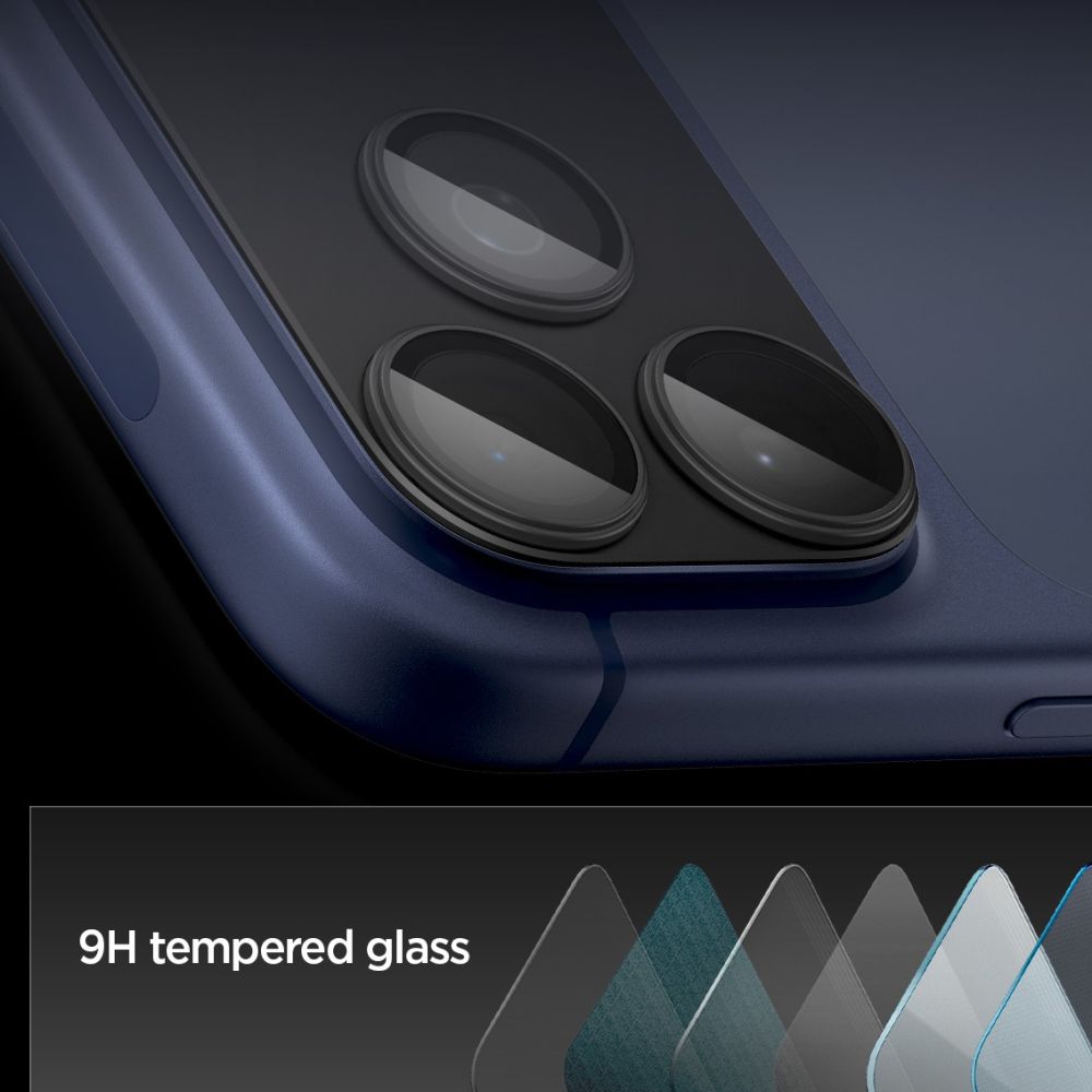 Camera Lens Protector Spigen GlastR EZ FIT Optik Pro XL for Apple iPhone 17 Pro, Black AGL10644_7