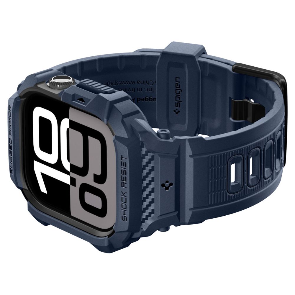 Rugged Armor Pro V2 Case Spigen for Apple Watch Series 10 / 11 42mm, Navy Blue ACS10495_9