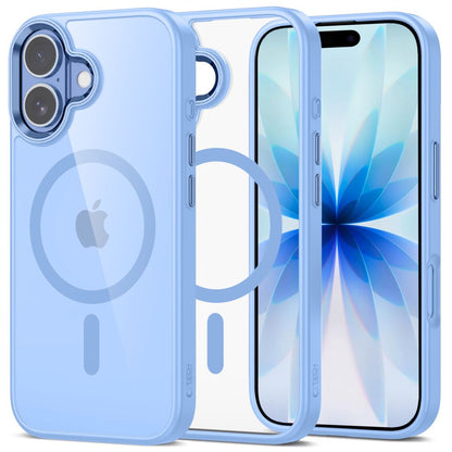 Tech-Protect MagMat MagSafe Case for iPhone 17 - Transparent Blue_0