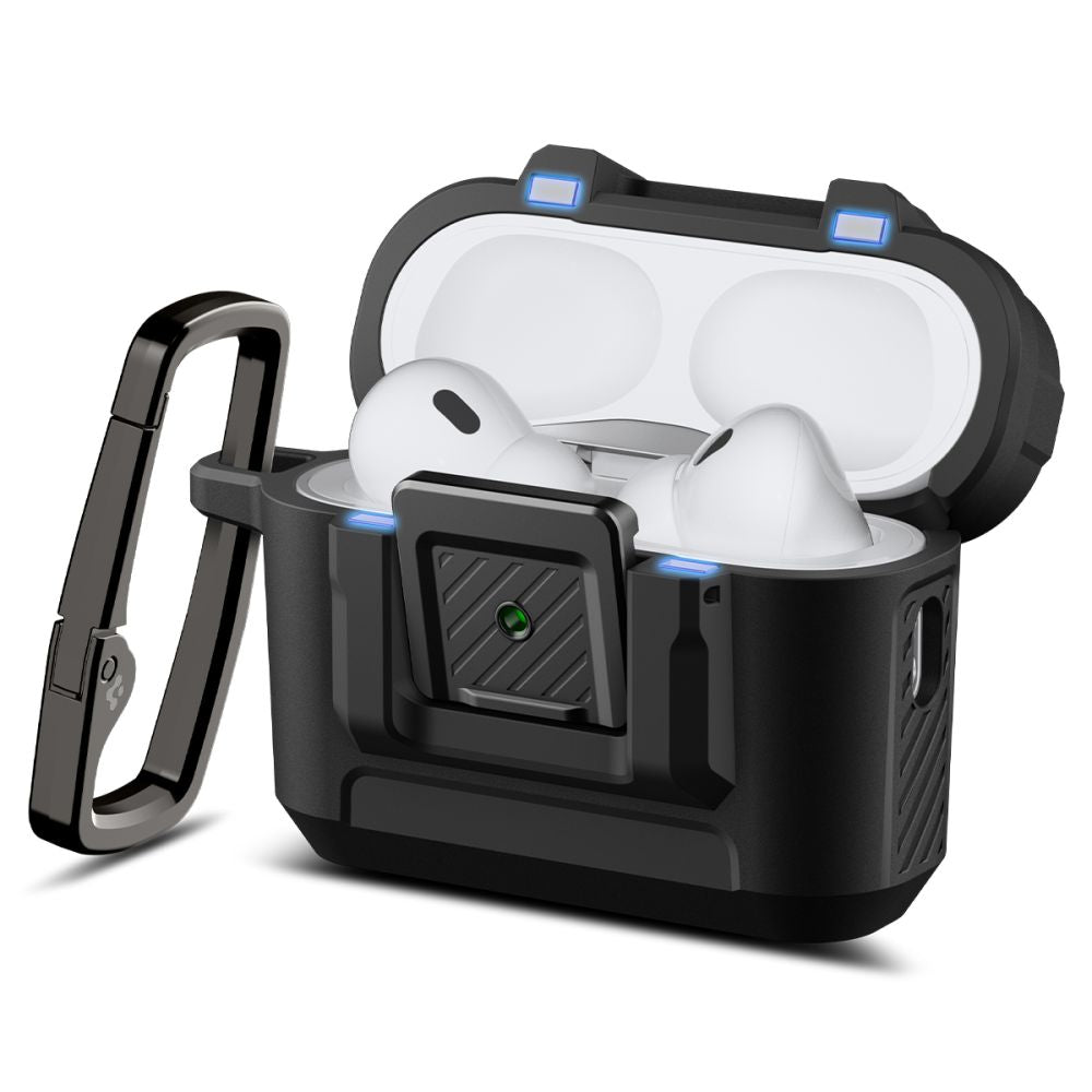 Lock Fit Case Spigen for Apple AirPods Pro 3, Matte Black ACS09825_2