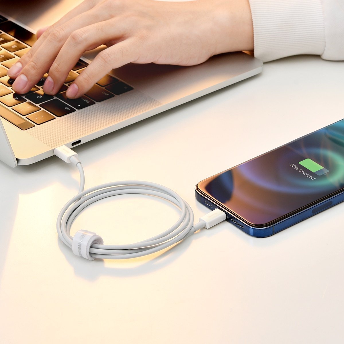 Baseus Superior USB - Lightning cable 2.4A 1.5 m White (CALYS-B02)_12