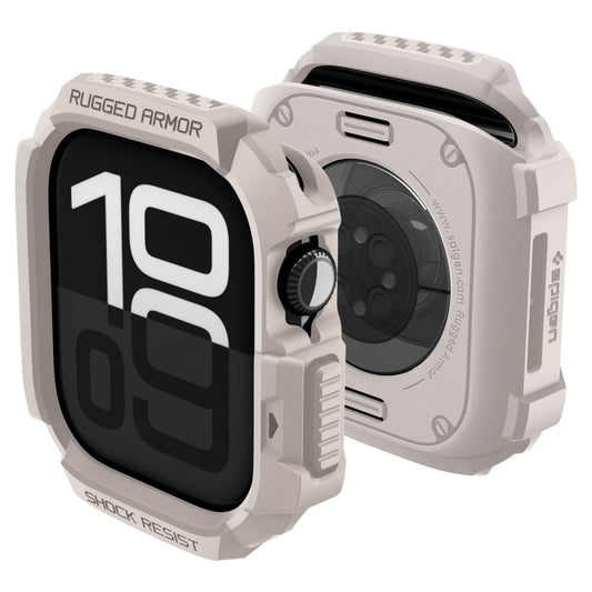 Rugged Armor V2 Case Spigen for Apple Watch Series 10 / 11 42mm, Dune Beige ACS10493_0