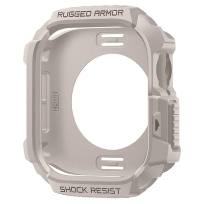 Rugged Armor V2 Case Spigen for Apple Watch Series 10 / 11 42mm, Dune Beige ACS10493_9