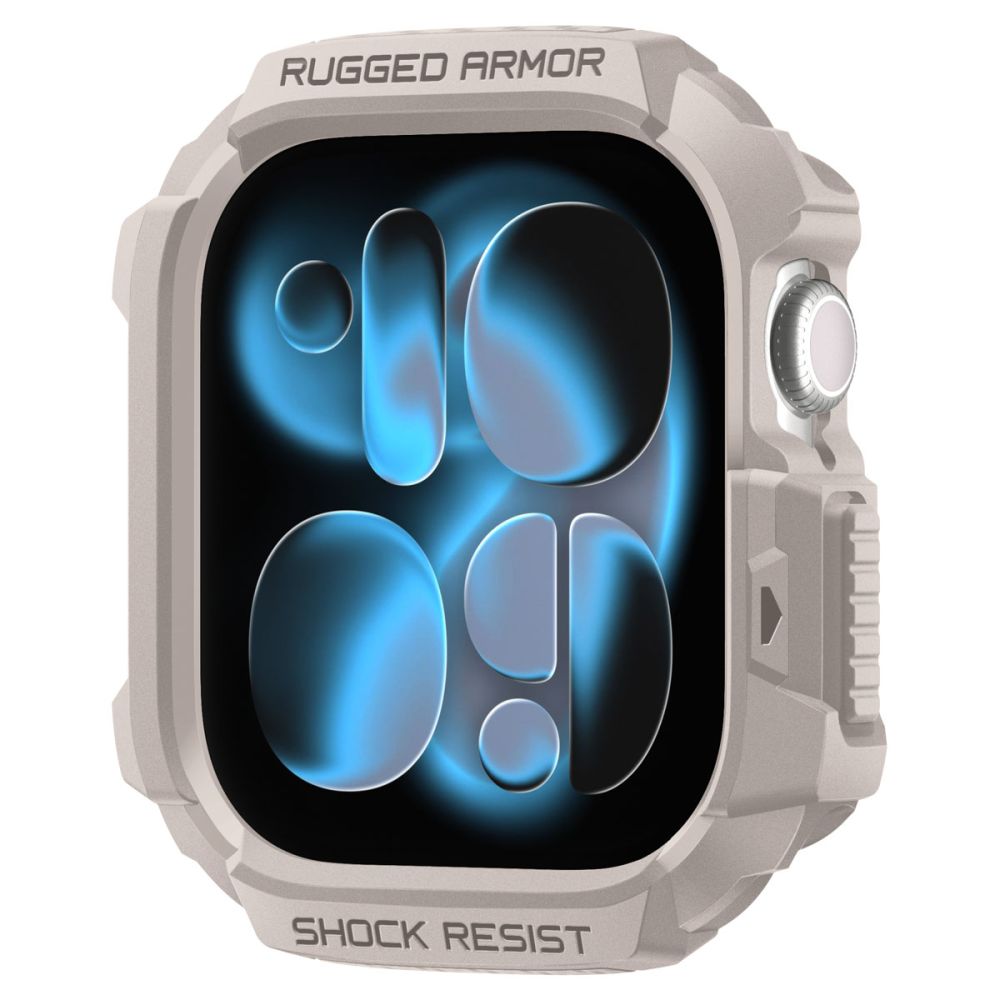 Rugged Armor V2 Case Spigen for Apple Watch Series 10 / 11 42mm, Dune Beige ACS10493_1