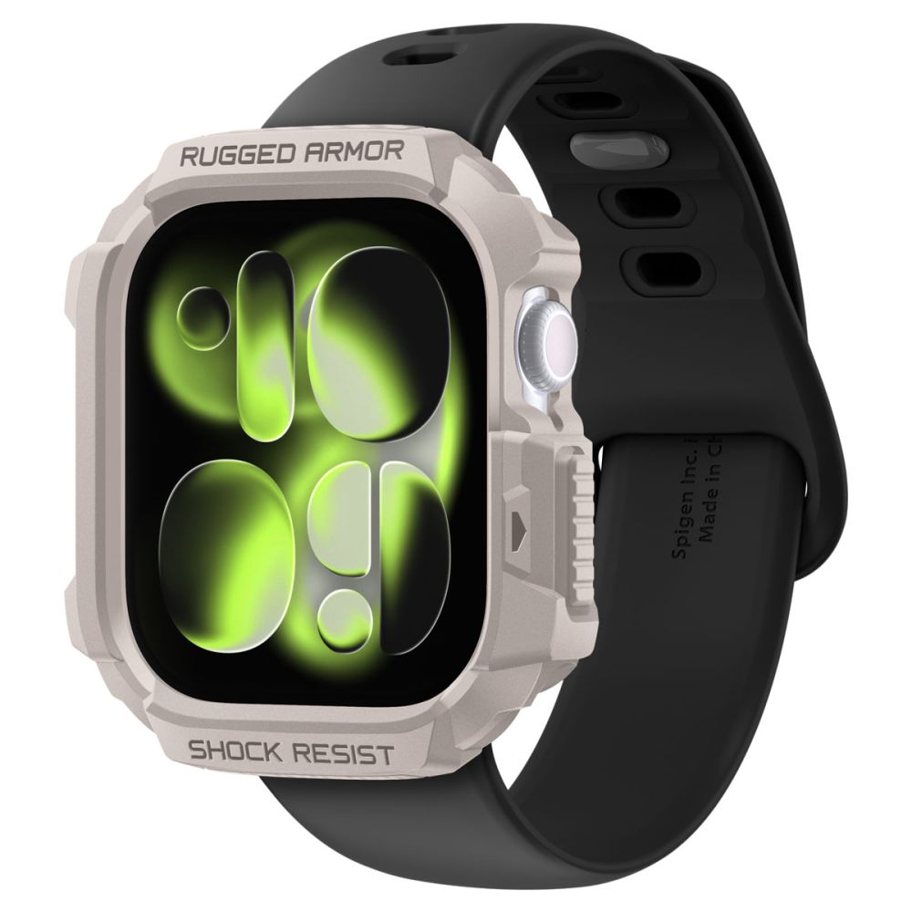Rugged Armor V2 Case Spigen for Apple Watch Series 10 / 11 42mm, Dune Beige ACS10493_2