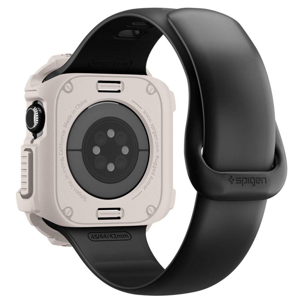 Rugged Armor V2 Case Spigen for Apple Watch Series 10 / 11 42mm, Dune Beige ACS10493_3