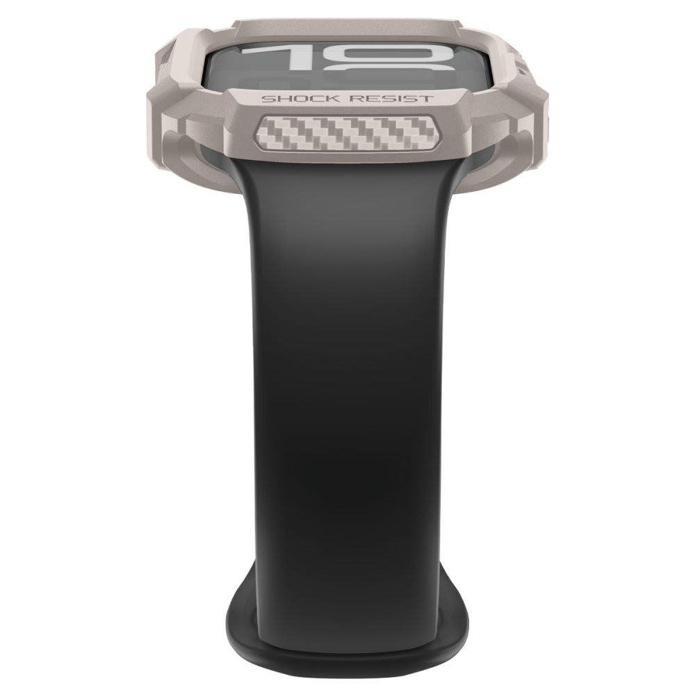 Rugged Armor V2 Case Spigen for Apple Watch Series 10 / 11 42mm, Dune Beige ACS10493_4