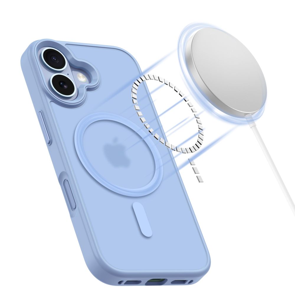 Tech-Protect MagMat MagSafe Case for iPhone 17 - Blue\_3