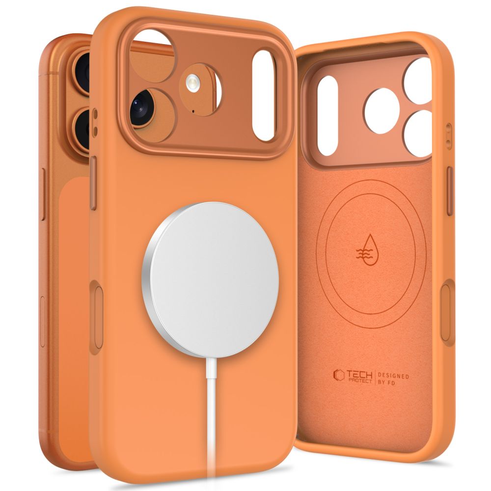 Tech-Protect Uniq MagSafe Case for iPhone 17 Pro Max - Orange_0