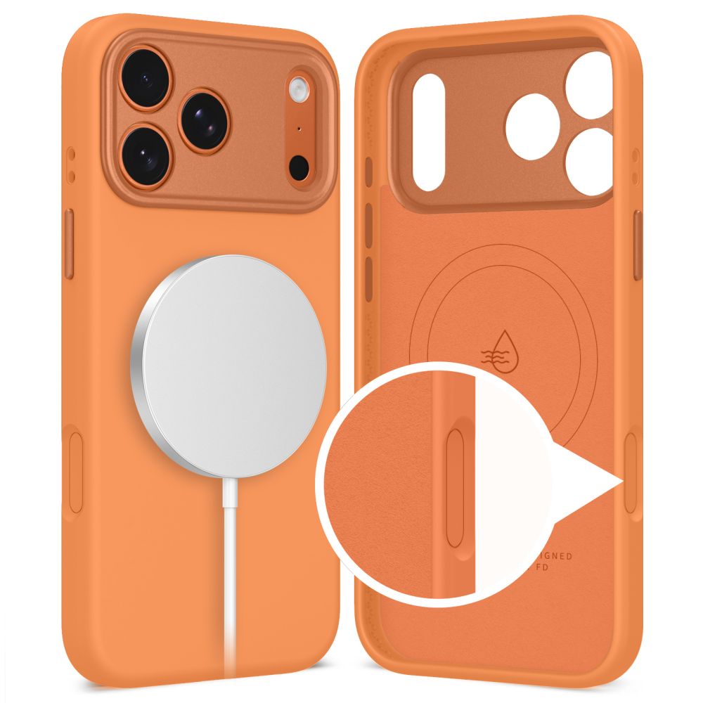 Tech-Protect Uniq MagSafe Case for iPhone 17 Pro Max - Orange_1