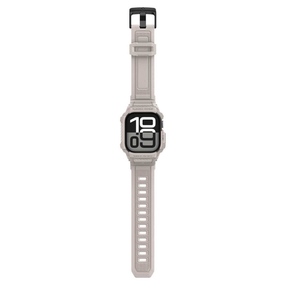 Rugged Armor Pro V2 Case Spigen for Apple Watch Series 10 / 11 42mm, Dune Beige ACS10496_10