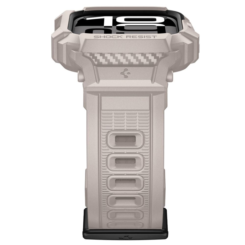 Rugged Armor Pro V2 Case Spigen for Apple Watch Series 10 / 11 42mm, Dune Beige ACS10496_5