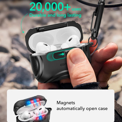 ESR Cyber ​​FlickLock MagSafe Case for AirPods Pro 3 - Black_3