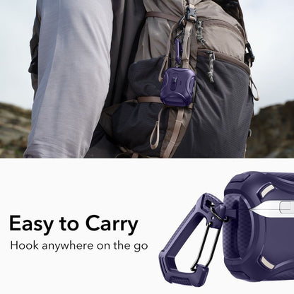 ESR Cyber ​​FlickLock MagSafe Case for AirPods Pro 3 - Purple_2
