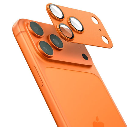 Camera Lens Protector Spigen GlastR EZ FIT Optik Pro for Apple iPhone 17 Pro Max, 2-Pack, Orange AGL10650_2