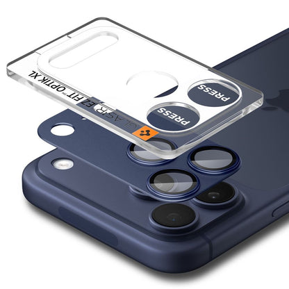 Camera Lens Clear Protector Spigen GlastR EZ FIT Optik Pro XL for Apple iPhone 17 Pro Max, Blue AGL10651_1