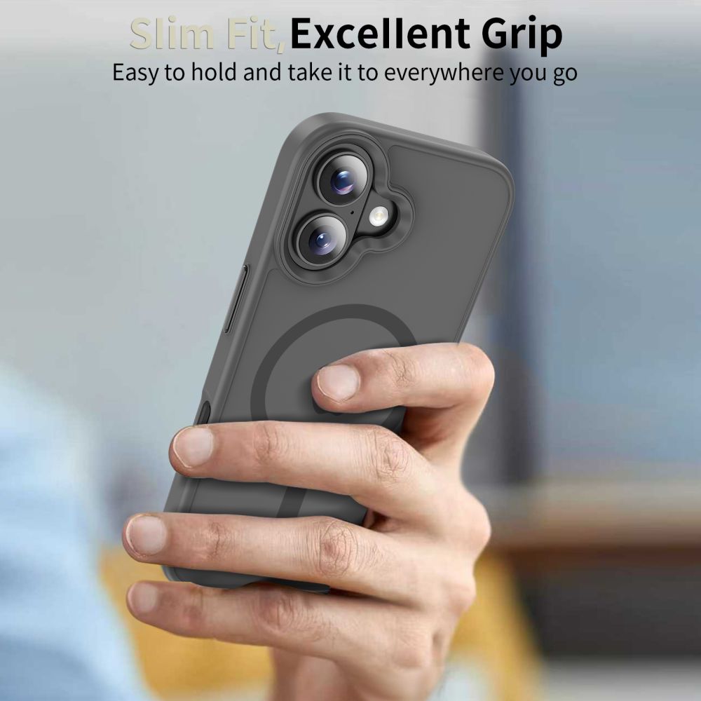 Tech-Protect MagMat MagSafe Case for iPhone 17 - Gray_6