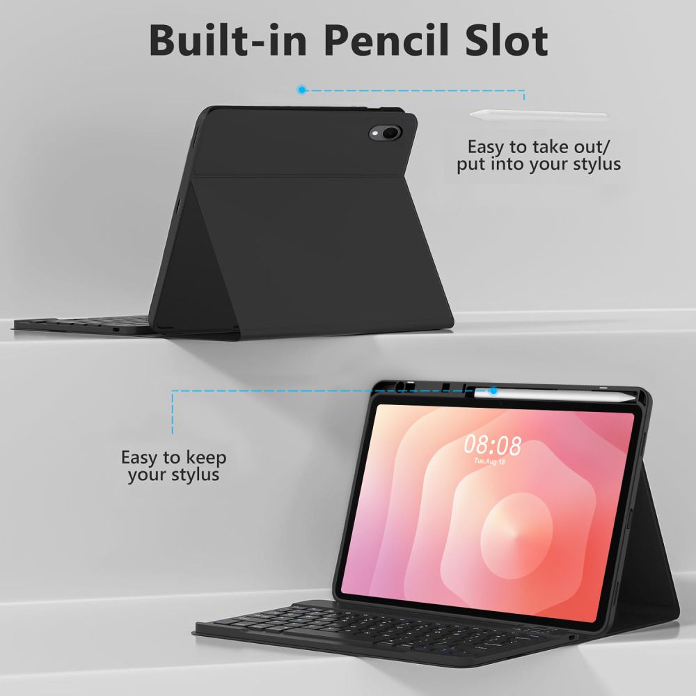 Tech-Protect SC Pen Case for Samsung Galaxy Tab S11 11.0 X730 / X736B - Black_3