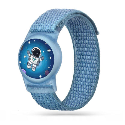 Tech-Protect Nylon Strap for Apple AirTag 1/2 - Blue_0