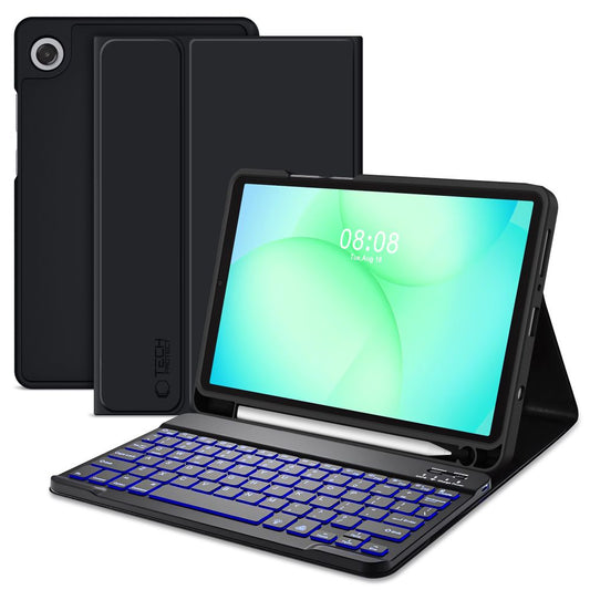 Tech-Protect SC Pen Case for Samsung Galaxy Tab A9 / A11 8.7 X110 / X115 / X133 / X135 - Black_0