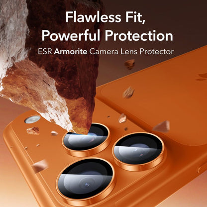ESR Armorite Camera Lens Glass for iPhone 17 Pro / Max / 15 Pro / Max / 16 Pro / Max / 17 Pro / Max - Orange_2