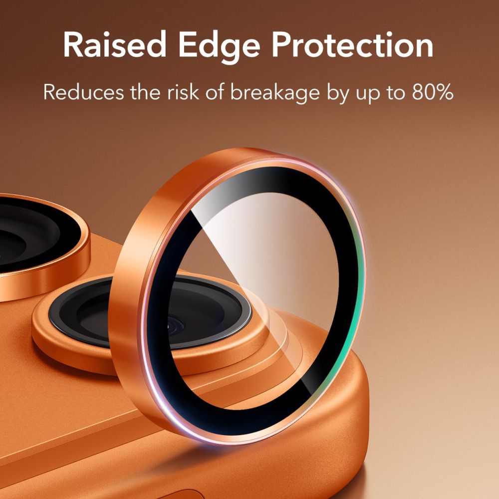 ESR Armorite Camera Lens Glass for iPhone 17 Pro / Max / 15 Pro / Max / 16 Pro / Max / 17 Pro / Max - Orange_3