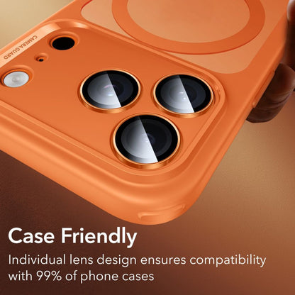ESR Armorite Camera Lens Glass for iPhone 17 Pro / Max / 15 Pro / Max / 16 Pro / Max / 17 Pro / Max - Orange_8