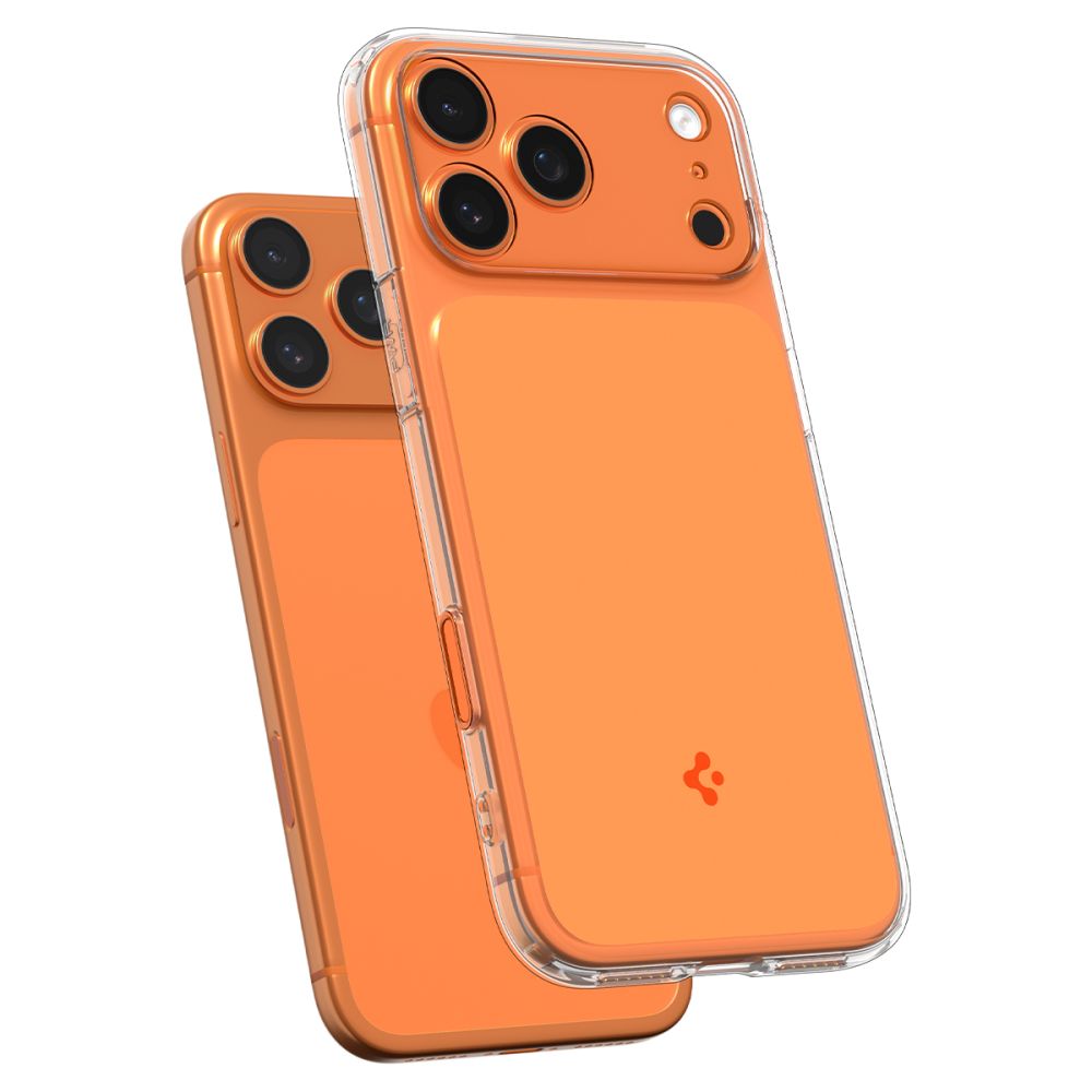 Hard Case Spigen Ultra Hybrid T with MagSafe for Apple iPhone 17 Pro Max, Glossy Orange ACS10474_5