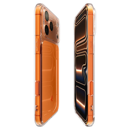 Hard Case Spigen Ultra Hybrid T with MagSafe for Apple iPhone 17 Pro Max, Glossy Orange ACS10474_6