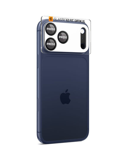 Camera Lens Protector Spigen GlastR EZ FIT Optik Pro XL for Apple iPhone 17 Pro Max, Black AGL10649_2