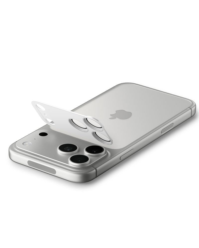 Camera Lens Clear Protector Spigen GlastR EZ FIT Optik Pro XL for Apple iPhone 17 Pro Max, Silver AGL10652_3