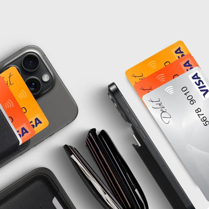 Tech-Protect MagWallet MagSafe Magnetic Wallet for Phone - Orange_2