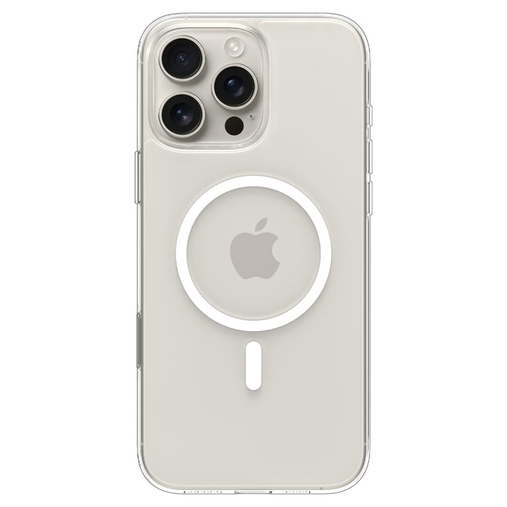 Hard Case Spigen Thin Fit with MagSafe for Apple iPhone 16 Pro Max, Clear White ACS09315_3