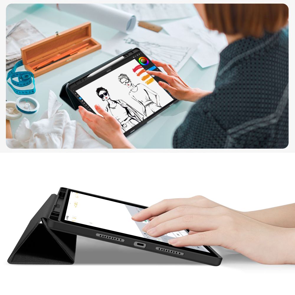 TechProtect SmartCase Pen case for Lenovo Idea Tab Plus 12.1 TB-361 - black_8