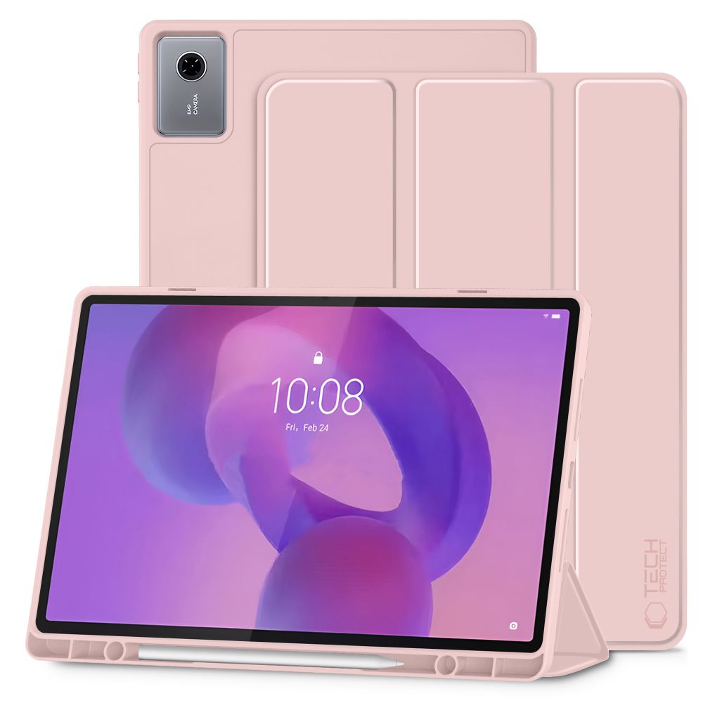 TechProtect SmartCase Pen Case for Lenovo Idea Tab Plus 12.1 TB-361 - Pink_0