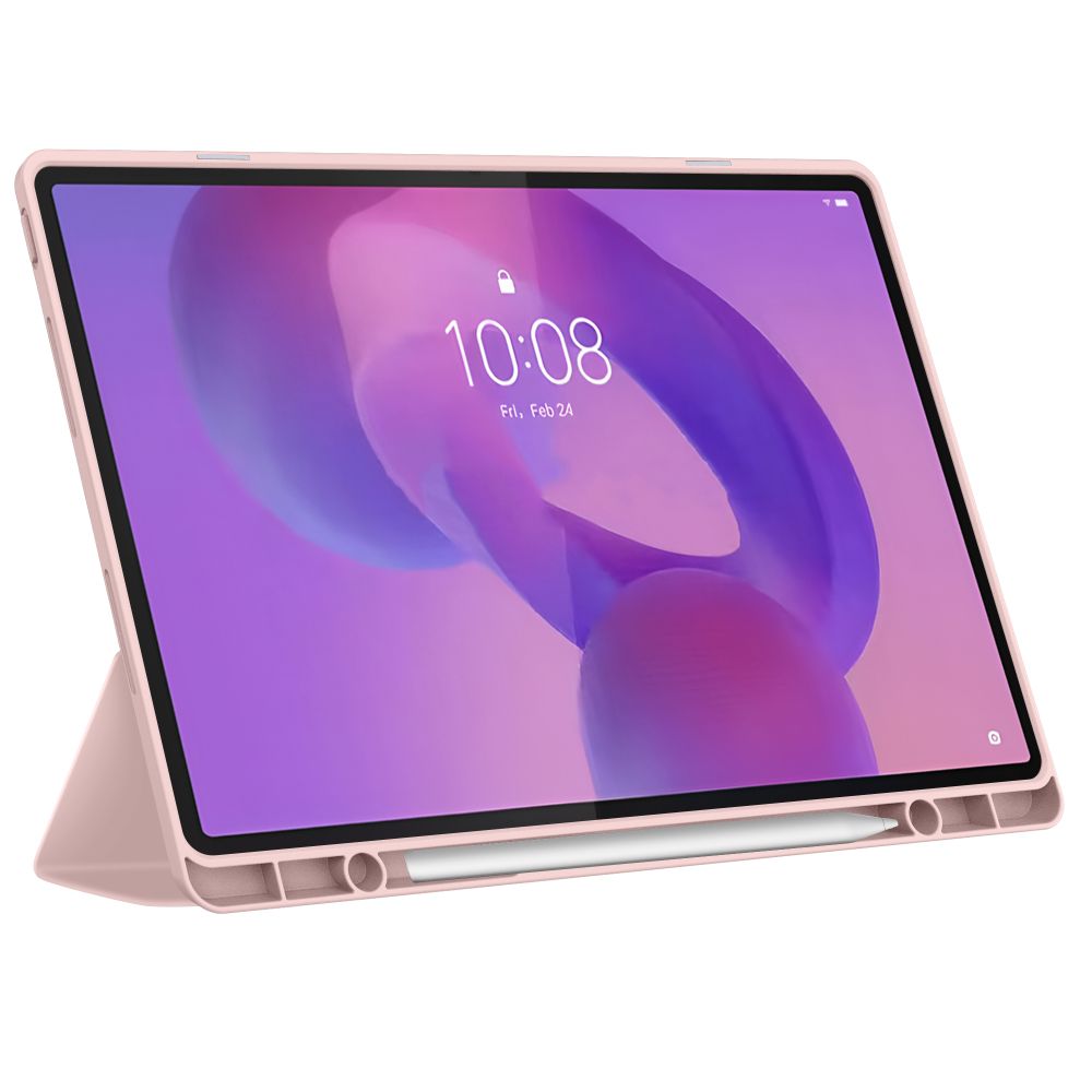 TechProtect SmartCase Pen Case for Lenovo Idea Tab Plus 12.1 TB-361 - Pink_3