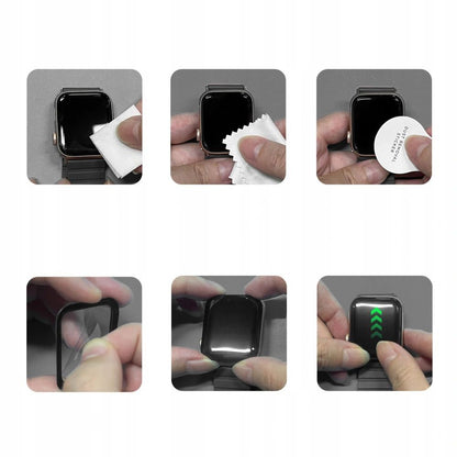 Tech-Protect Glass Flex+ 2-pack for Apple Watch 40mm - Black_3