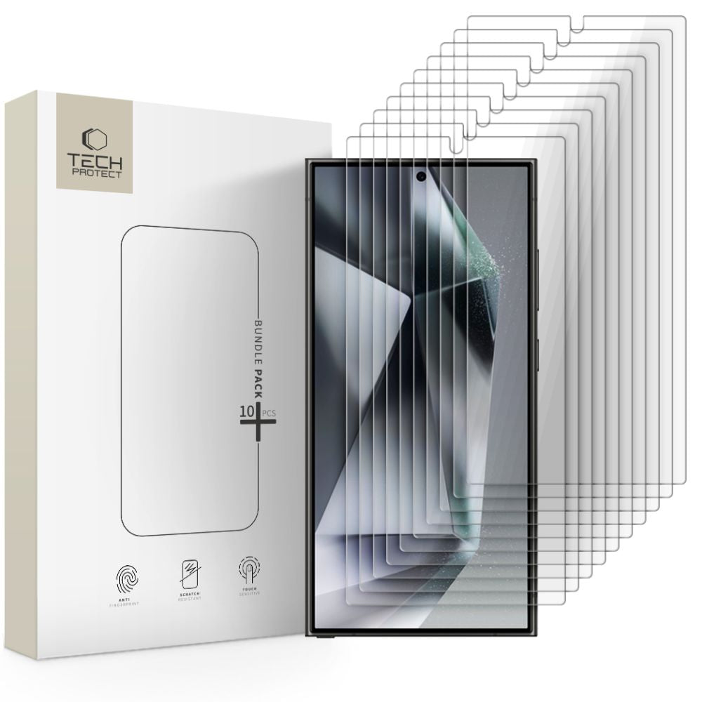 Tech-Protect Tempered Glass Bundle 10-pack for Samsung Galaxy S24_0